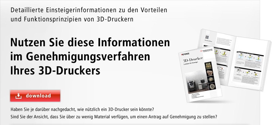 Nutzen Sie diese Informationen im Genehmigungsverfahren Ihres 3D-Druckers