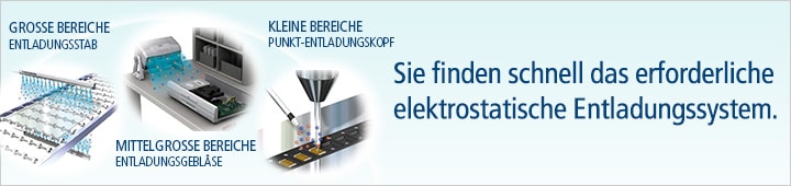 Sie finden schnell das erforderliche elektrostatische Entladungssystem.