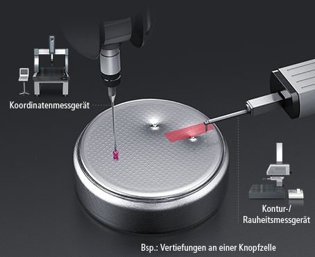 Koordinatenmessgerät / Kontur-/ Rauheitsmessgerät