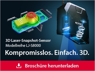 Kompromisslos Einfach 3D 3D Laser Snapshot Sensor Modellreihe LJ S8000 Broschüre herunterladen