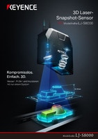 Modellreihe LJ-S8000 3D Laser-Snapshot-Sensor Katalog