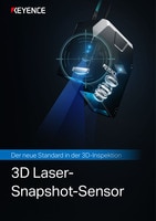 Der neue Standard in der 3D-Inspektion 3D Laser-Snapshot-Sensor