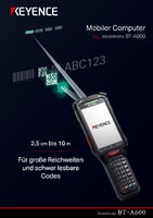 Modellreihe BT-A600 Mobiler Computer Katalog